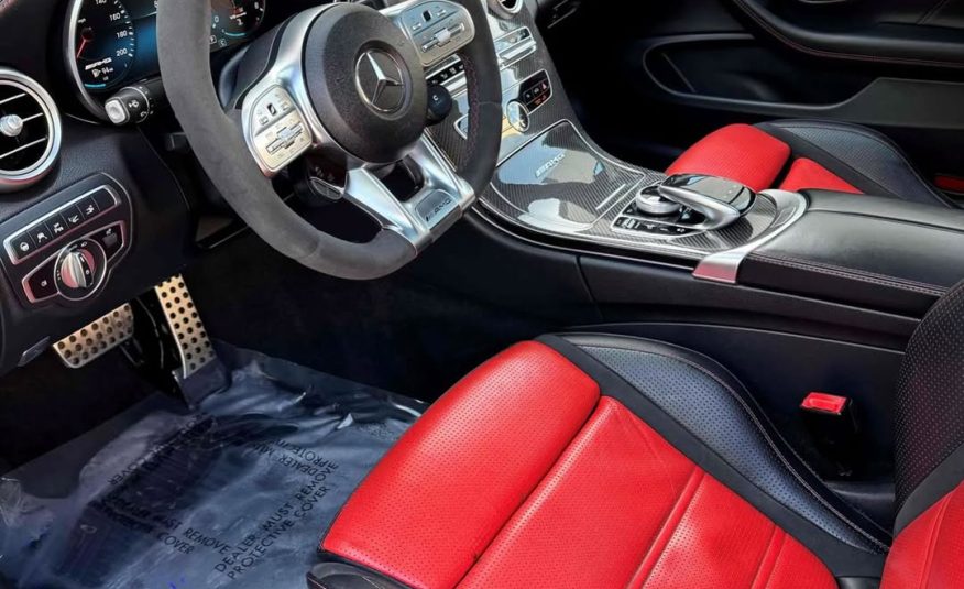 2020 Mercedes Benz C63 Coupe AMG